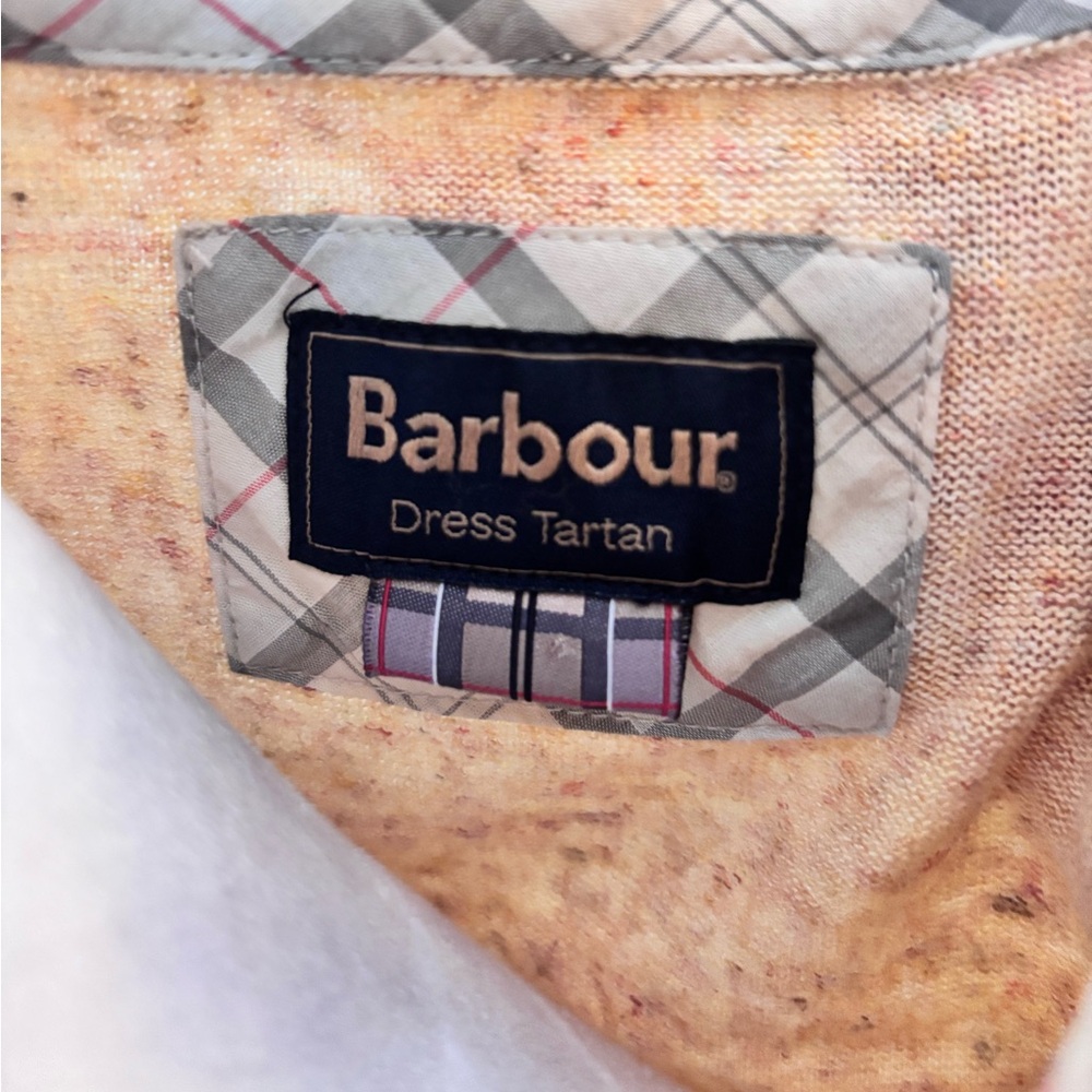 Barbour linen tartan cardigan woman’s 12 - Picture 6 of 11